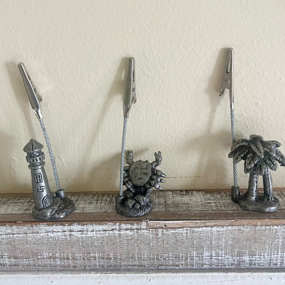 Silver Coastal Theme Photo Holders - Picture 5 of 5